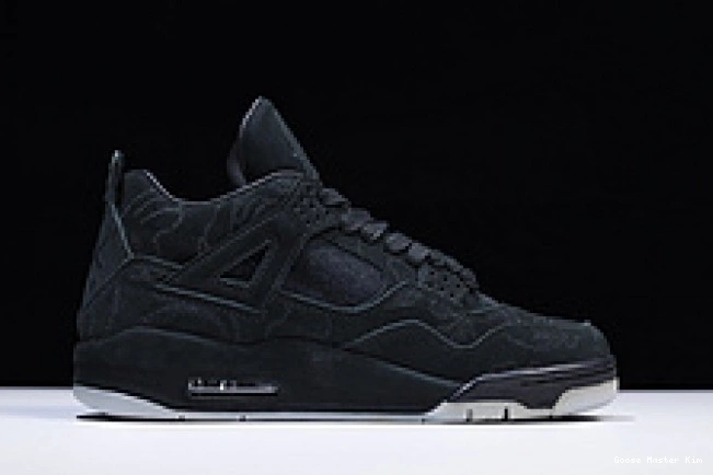 Air 001 4 Jordan retro Nike 930155 black kaws 0712